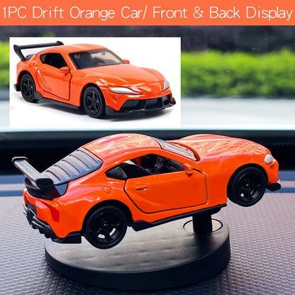 Drift Car Dashboard Toy Model - Swing Turning Sports Race Ornament
