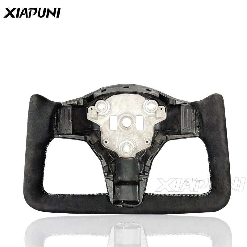 Tesla Model 3 Y LED Steering Wheel - Carbon Fiber Custom Racing Wheel