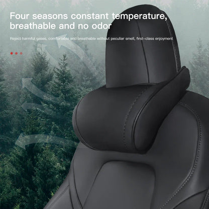 KJOY Car Headrest Neck Pillow Memory Foam - Tesla Model 3/Y/X