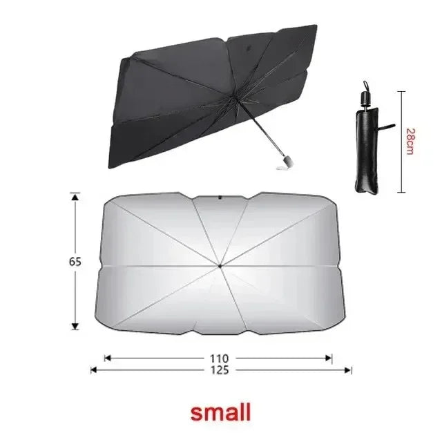 Car Sunshade for Front Windshield & Side Windows - Large Size