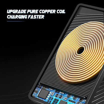 15W Fast Wireless Car Charger - Universal Phone Mount for iPhone 16/15/14/13/12 & Samsung S24/S23 with Silicone Pad