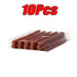Car Tire Repair Tool Kit - 8 Piece Set with Rubber Strips