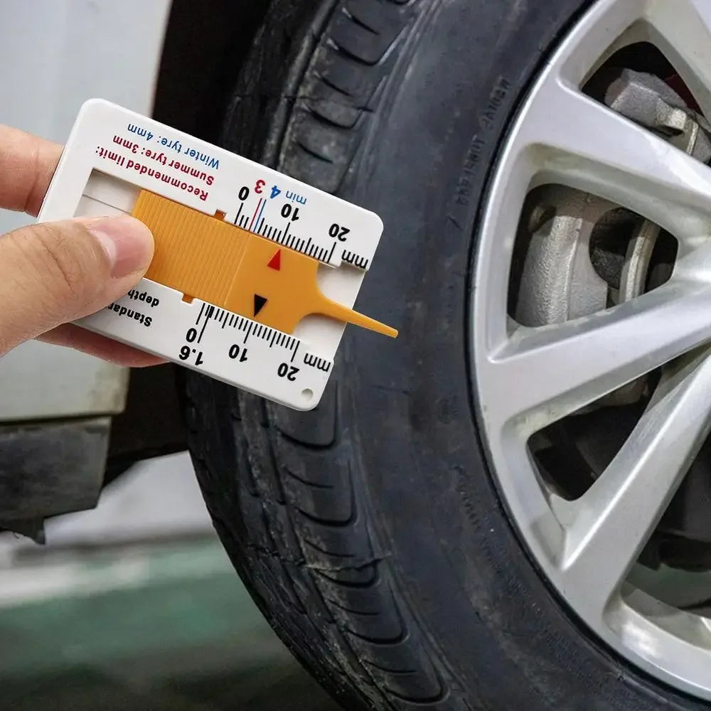 Car Tire Depth Gauge - Accurate Tread Measurement Tool