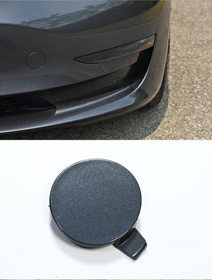 Tesla Model 3 Front Bumper Tow Hook Eye Cover - Trailer Cap Plug 1460701 1084173