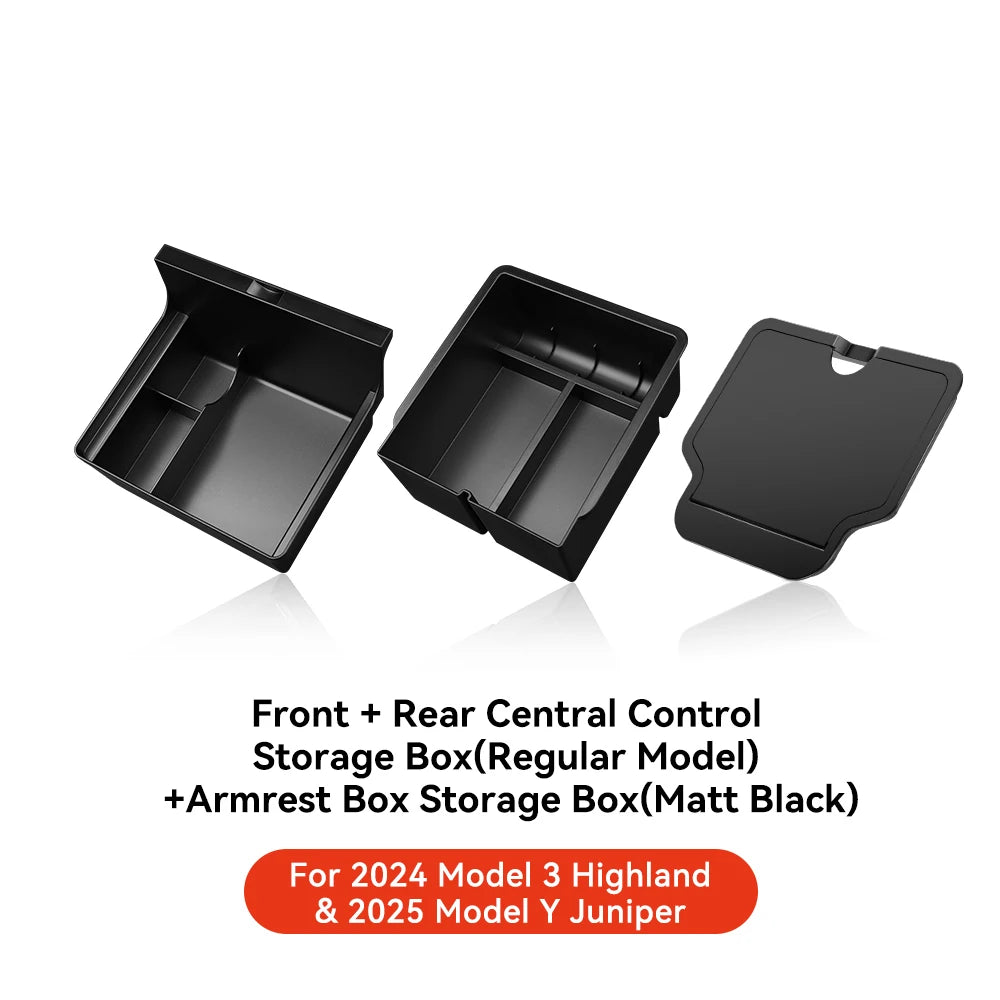 Tesla Model 3 Highland 2024 & Model Y Juniper 2025 Storage Box Set