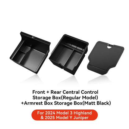 Tesla Model 3 Highland 2024 & Model Y Juniper 2025 Storage Box Set
