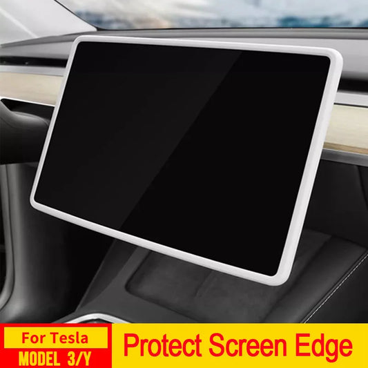 Tesla Model 3 Y Highland Screen Protector Frame - Display Cover