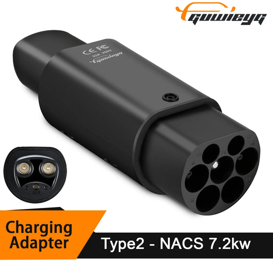 Type2 to Tesla Adapter AC 7.2KW - Model S/X/3 Charging