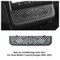 Tesla Model Y Juniper 2025+ Rear Air Conditioning Outlet Mesh Net - Under Seat AC Protection Cover