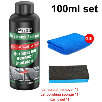 Car Scratch Remover & Paint Care Tool - Auto Swirl Repair Polishing Compound