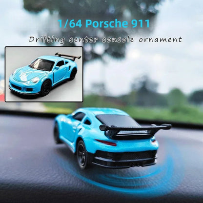 Car Drift Tail Swing Rotating Ornament - Center Console Decoration