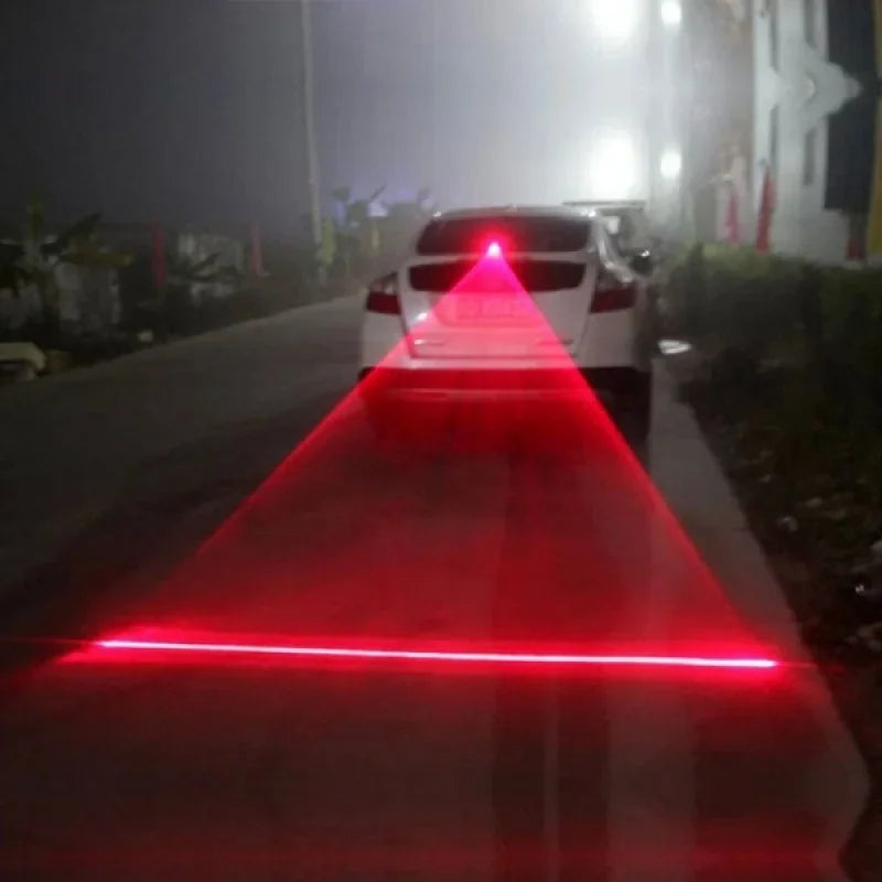 LED Laser Fog Light - Anti-Collision Taillight Brake Warning