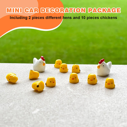 Cute Mini Animal Car Dashboard Accessories - Rearview Mirror Decor