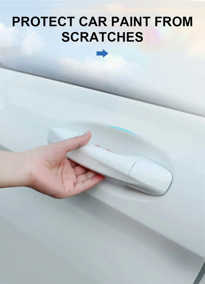 Car Door Handle Protection Stickers - 8PCS Transparent Anti-Scratch Guards