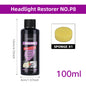 Professional Headlight Restoration Kit - Remove Oxidation & Polish Headlamps