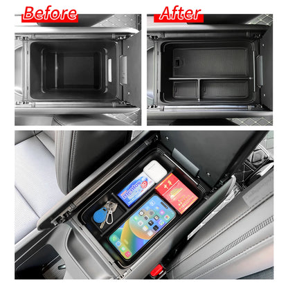 Hyundai Santa Fe Storage Box Cup Holder - 2024-2025 Interior Organizer
