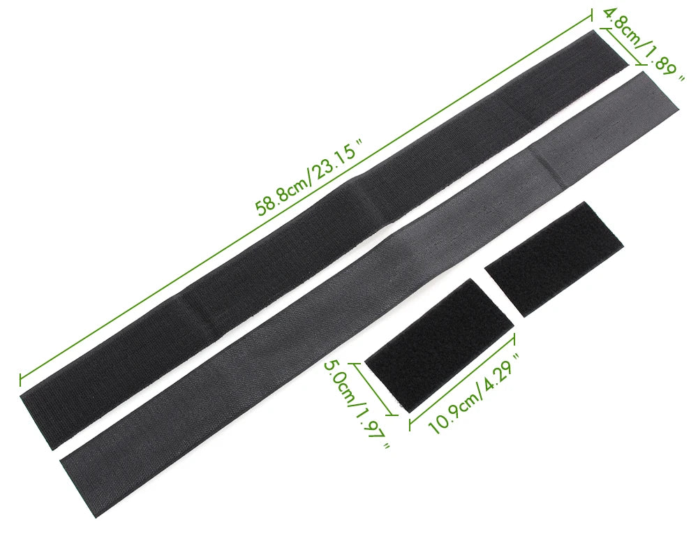 Mercedes-Benz Fire Extinguisher Strap Set - 4 Pieces Car Safety Kit