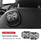 Mini Cooper Leather Rear Seat Handle Cover - R56 R55 F56 F57 Decal