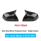 Tesla Model 3 Highland Y Mirror Covers - Carbon Fiber Caps M3 Glossy Carbon