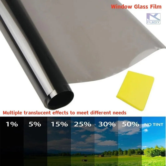 Car Window Tinting Film 3M x 50CM - 35% VLT Black UV Protection