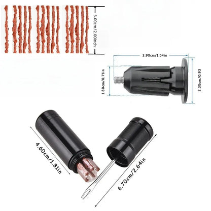 MTB Road Bicycle Tire Repair Kit - Tubeless Rubber Bacon Strips