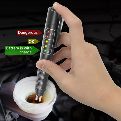 Universal Brake Fluid Tester - LED Indicator Oil Quality Diagnostic Tool