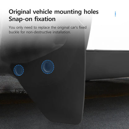 NovaAcc Tesla Mud Flaps - Model Y 2017-2024 & Model 3 Highland