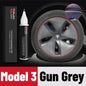 Tesla Paint Repair Pen - Car Scratch Remover for Model 3/X/Y/S Black White Wheel Hub