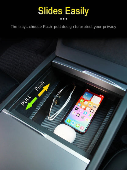 Tesla Model Y Juniper Model 3 Console Organizer - Storage Tray