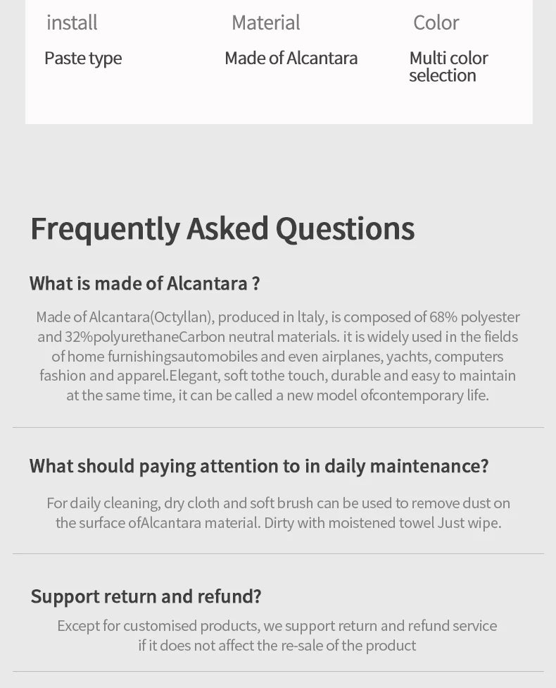 Tesla Model 3 Y Alcantara Door Switch Trim - 2024+ Cover