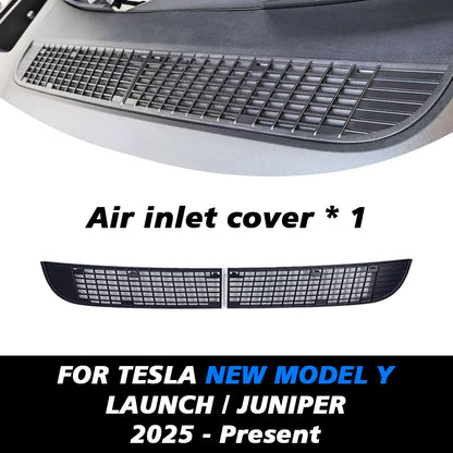 Tesla Model Y Bumper Grille Cover 2020-2025 Anti Insect Dust Protection Kit