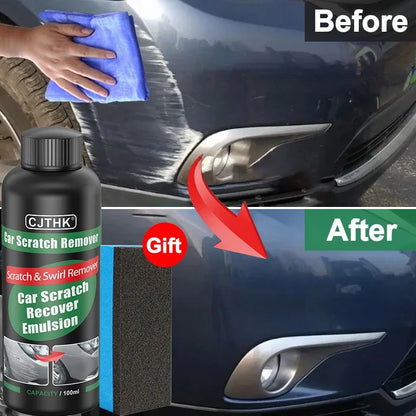 Car Scratch Remover & Paint Care Tool - Auto Swirl Repair Polishing Compound