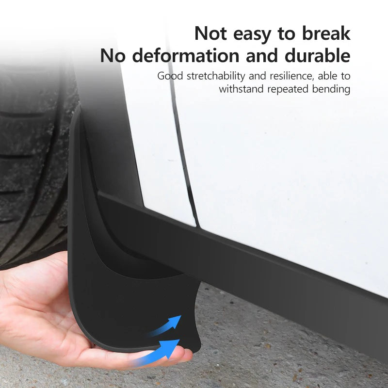 NovaAcc Tesla Mud Flaps - Model Y 2017-2024 & Model 3 Highland