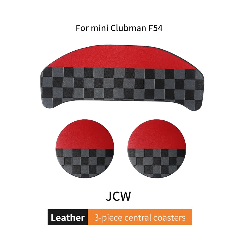 Union Jack Car Cup Holder Coaster - Mini Cooper F55 F56 F60