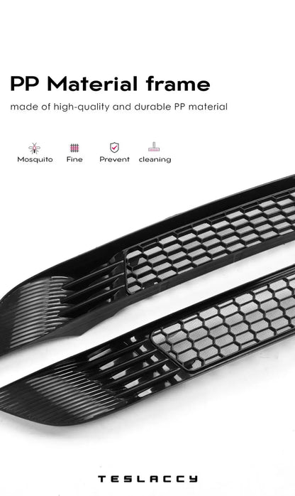 Tesla Model Y Bumper Grille Cover 2020-2025 Anti Insect Dust Protection Kit
