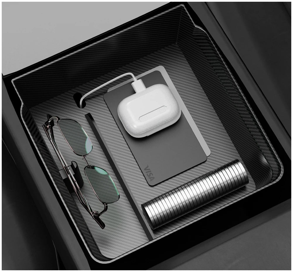 Tesla Model Y Juniper Model 3 Console Organizer - Storage Tray