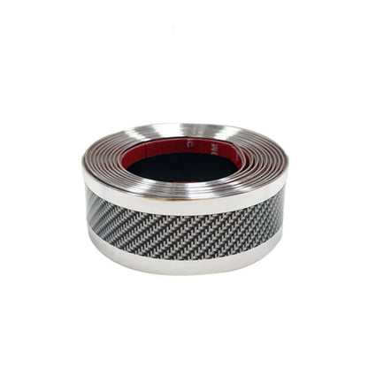 Car Door Sill Protector - Anti-Scratch Threshold Strip Carbon Fiber