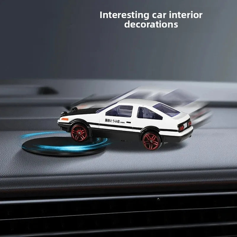 Car Drift Tail Swing Rotating Ornament - Center Console Decoration