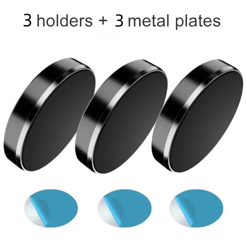 Magnetic Car Phone Holder - Universal Mount for iPhone Samsung GPS Support