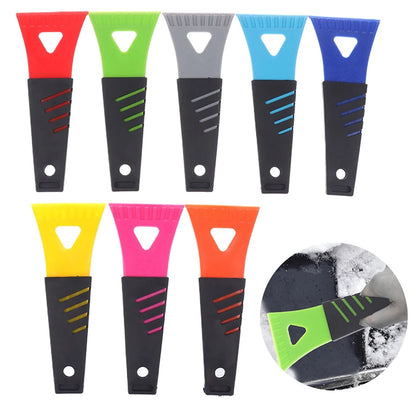 Mini Plastic Ice Scraper - Car Windshield Frost Removal Tool