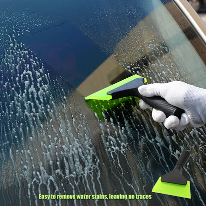 FOSHIO Magic Handle Ice Scraper - Multi-Purpose Cleaning Squeegee