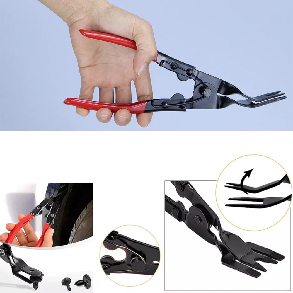 Car Headlight Repair Tool - Trim Clip Removal Pliers for Door Panel Fascia Dash Interior