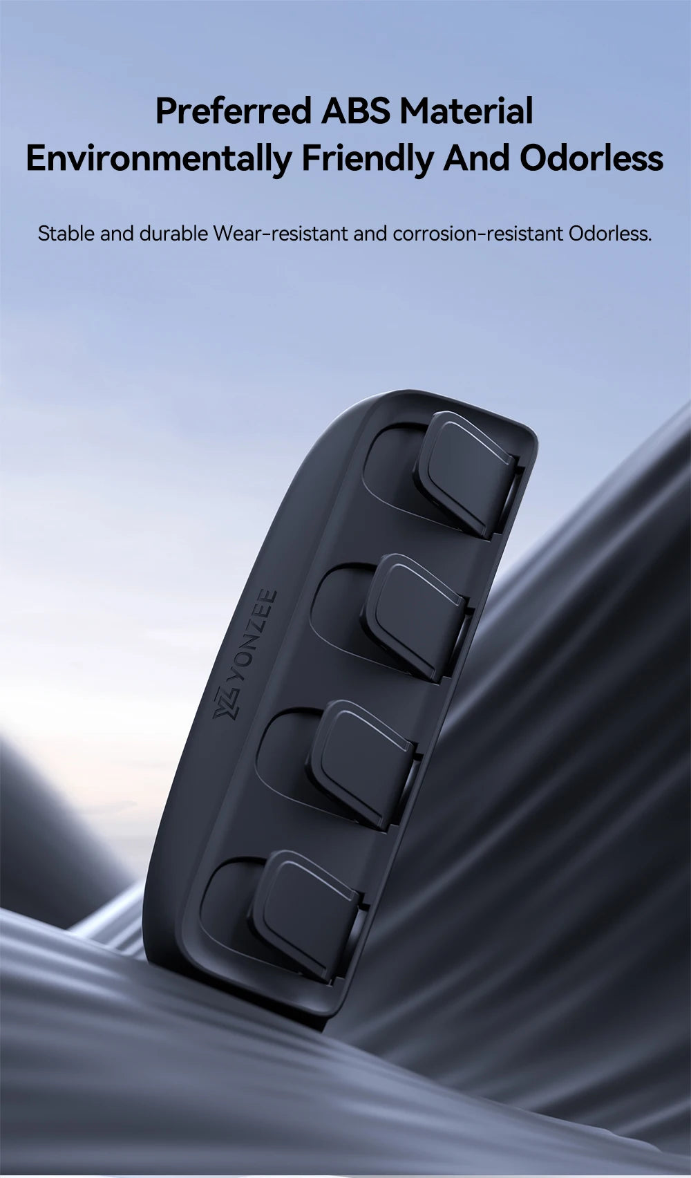 Tesla Foldable Car Seat Hooks - Heavy Duty 11lb Load Bearing Hangers Model 3/Y