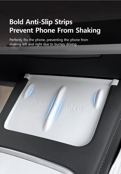 NovaAcc Silicone Wireless Charging Pad - Tesla Model 3 Y 2021-2023