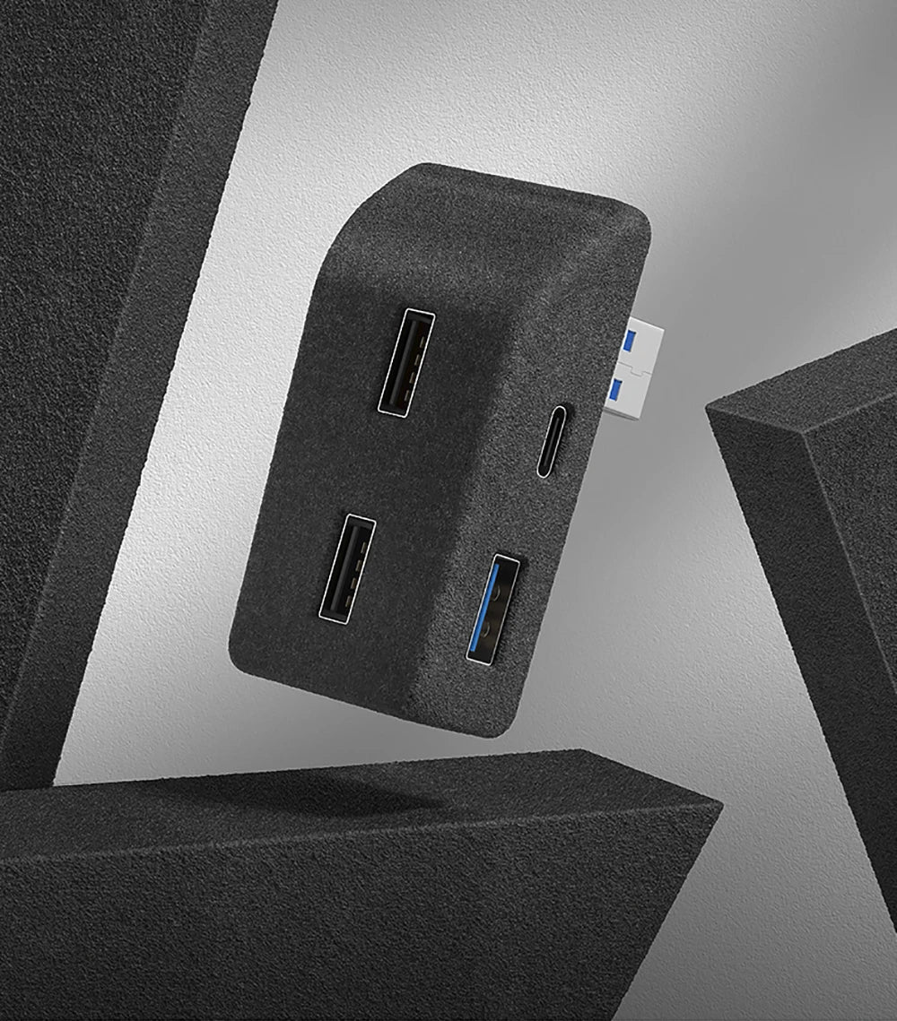Tesla Model 3 Y Glove Box USB Hub - Highland Juniper Quick Charger 2021-2025
