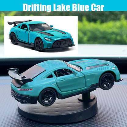 Drift Car Dashboard Toy Model - Swing Turning Sports Race Ornament