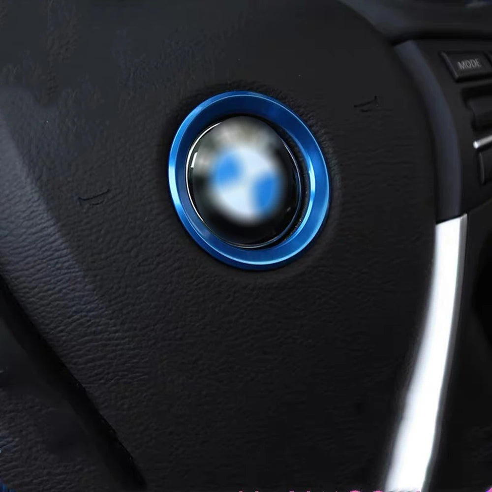 BMW Steering Wheel Circle Sticker - Car Styling Decoration Ring