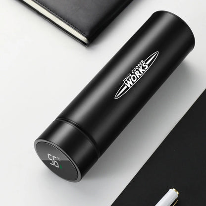 500ml Smart Thermos Bottle Mini Cooper Logo - JCW Works