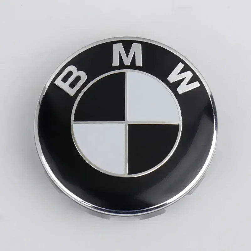 BMW Wheel Center Caps 4PCS - 68mm/56mm Hub Caps for Performance Models