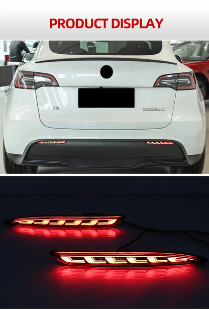Tesla Model 3/Y LED Rear Fog Light - Dynamic Turn Signal 2016-23